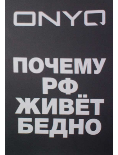 ONYQ - Почему РФ живет бедно. Игорь Стечкин