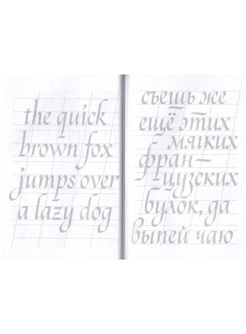 Основы каллиграфии и леттеринга. Прописи. Умпелева О.Ю.