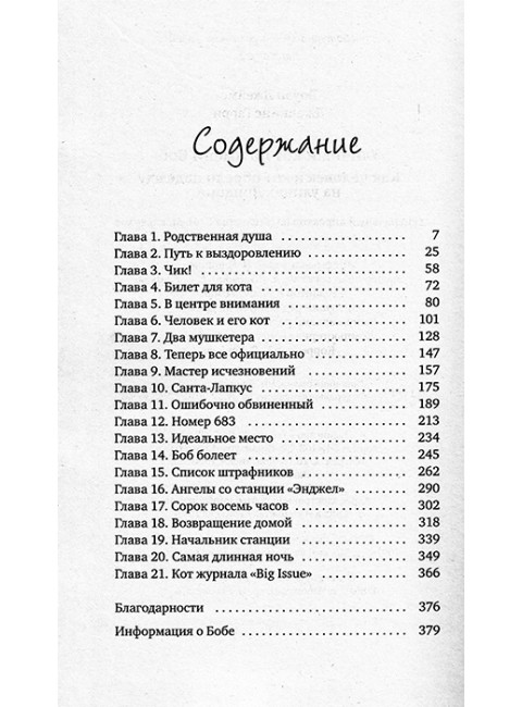 Уличный кот по имени Боб. Как человек и кот обрели надежду на улицах Лондона. Боуэн Дж.