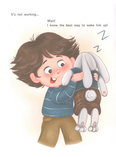 Wake up, Bunny! Зайка, вставай! Аудиосказка - внутри под QR-кодом! Полезные сказки на английском. 3-6 лет. Горбовская  Ю. А., Сушинцева Н. А.