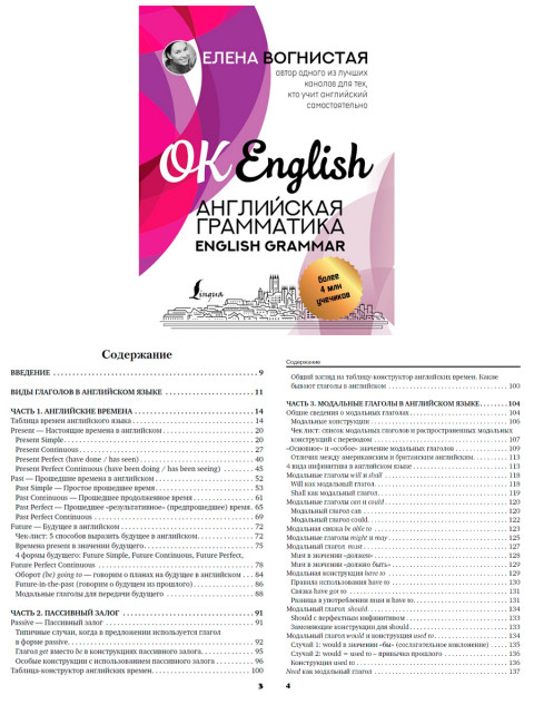 Английская грамматика. English Grammar. Вогнистая Е.В.