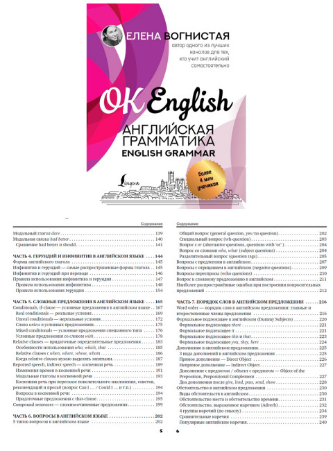 Английская грамматика. English Grammar. Вогнистая Е.В.