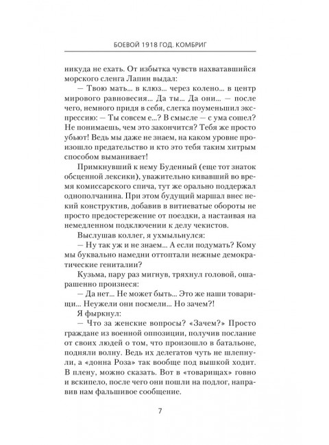 Боевой 1918 год. Комбриг. Конюшевский В.Н.