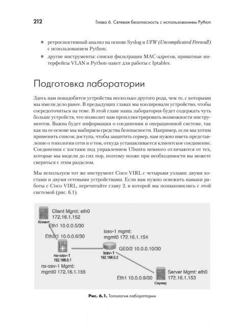 Python для сетевых инженеров. Автоматизация сети, программирование и DevOps. Чоу Э.