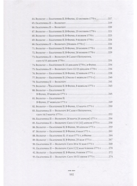 Екатерина II и Вольтер. Переписка. перевод Любжин А.И.