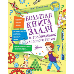 Большая книга задач и головоломок для юного гения. Перельман Я.И.
