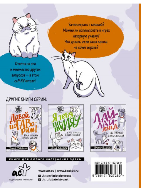 СаМЯУчитель. Как правильно играть с кошкой. Орлова А.