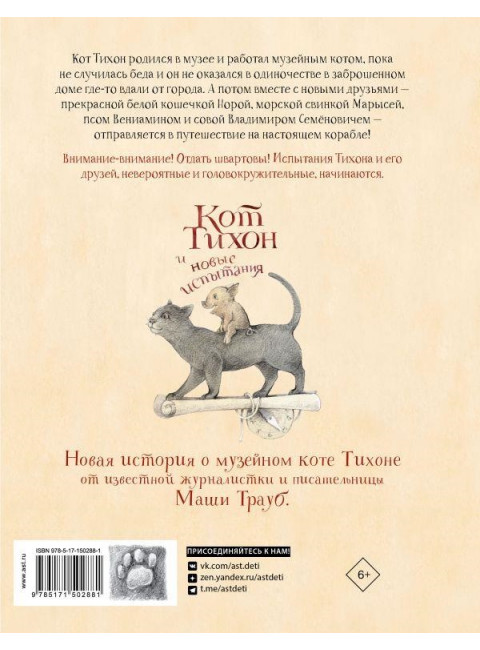 Кот Тихон и новые испытания. Трауб М.
