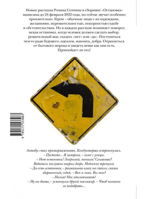 Остановка. Неслучившиеся истории. Сенчин Р.В.