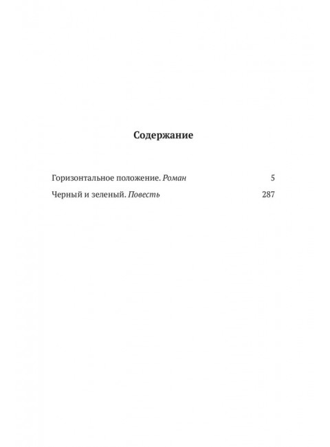 Горизонтальное положение. Черный и зеленый. Том 1. Дмитрий Данилов.