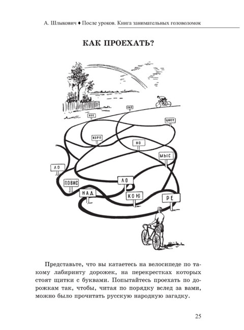 После уроков. Книга занимательных головоломок. Шлыкович А.