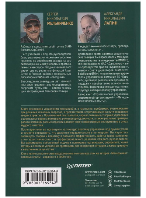 Заметки на салфетках. О теории и практике управления компанией. Лапин А.Н.