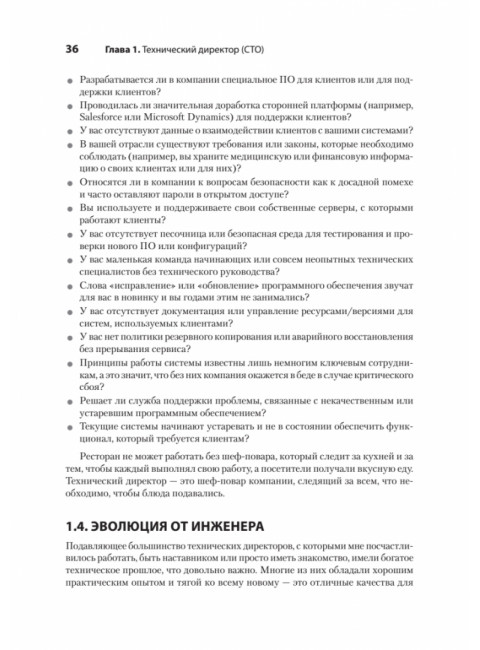 Настоящий CTO: думай как технический директор. Уильямсон А.