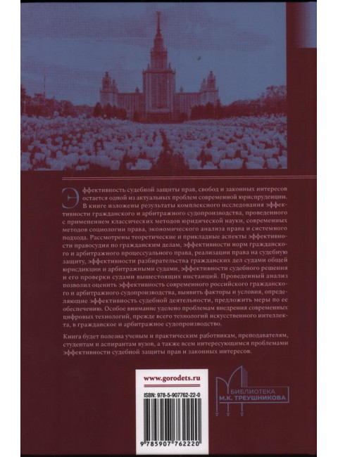 Эффективность гражданского и  арбитражного судопроизводства: Монография. Курочкин С.А.