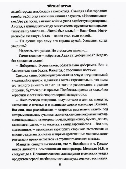 Чёрный буран. Щукин М.Н.