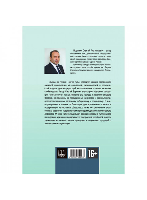 Выход из тупика. Третий путь. Воронин С.А.