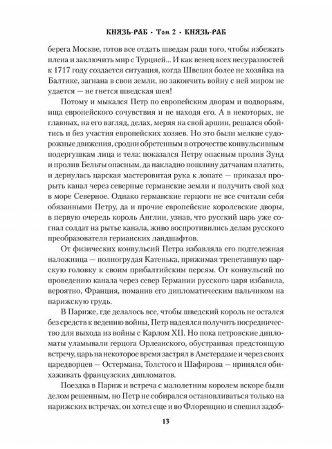 Князь-раб: роман в 2 т. т.2: Князь-раб. Родионов А.М.