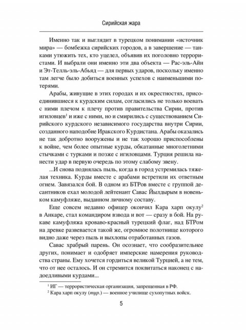 Сирийская жара. Печать секретности. Дегтярева И.