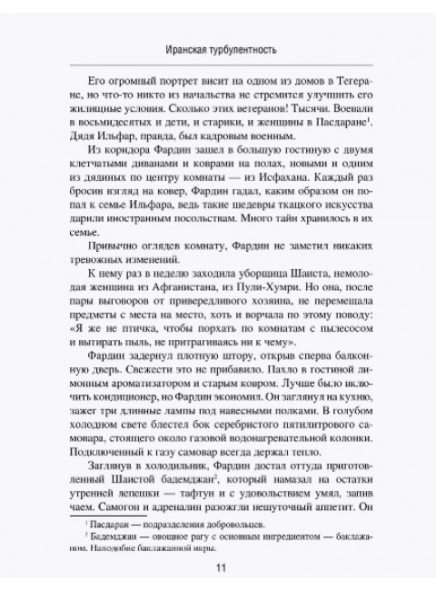 Иранская турбулентность. Сын Йемена. Незнакомец в Сулукуле. Дегтярева И.