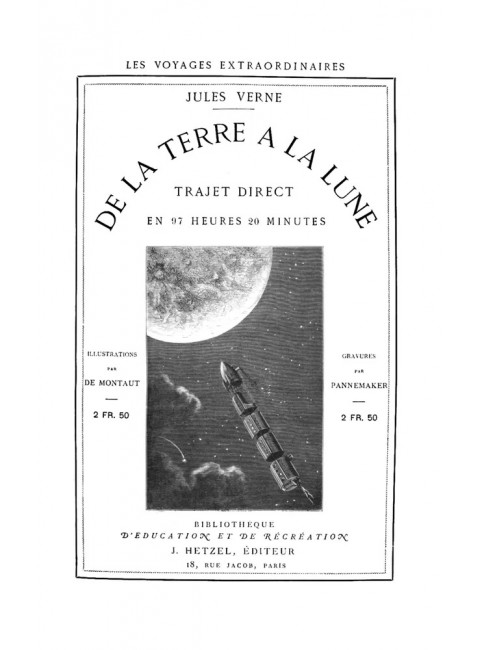 С Земли на Луну. Вокруг Луны. Верн Ж.