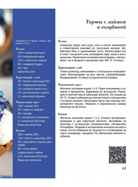 Путеводитель кондитера. Корпусные и заварные десерты. Тарты и муссы. Денисова А.